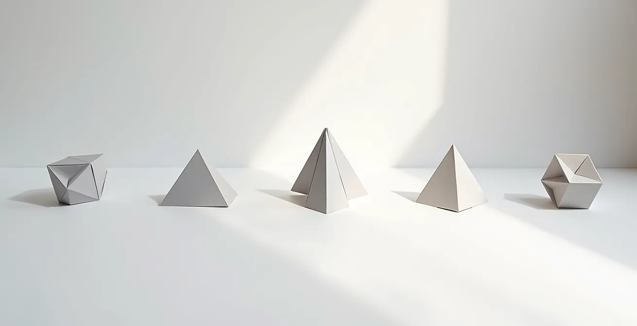 Schématisation visuelle de différents types de plans de dissertation